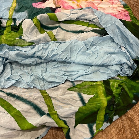 Anthropologie Photorealistic Silk Sleeveless Dress - Picture 6 of 9